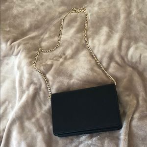 Silence + noise gold chain bag